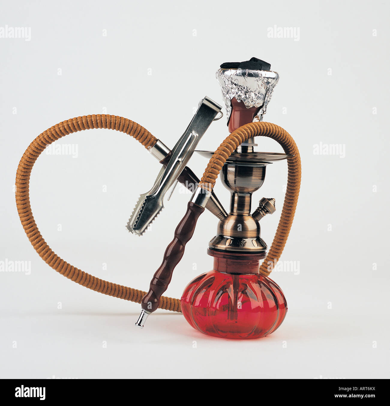 Arab tradition shisha (water pipe Stock Photo Alamy