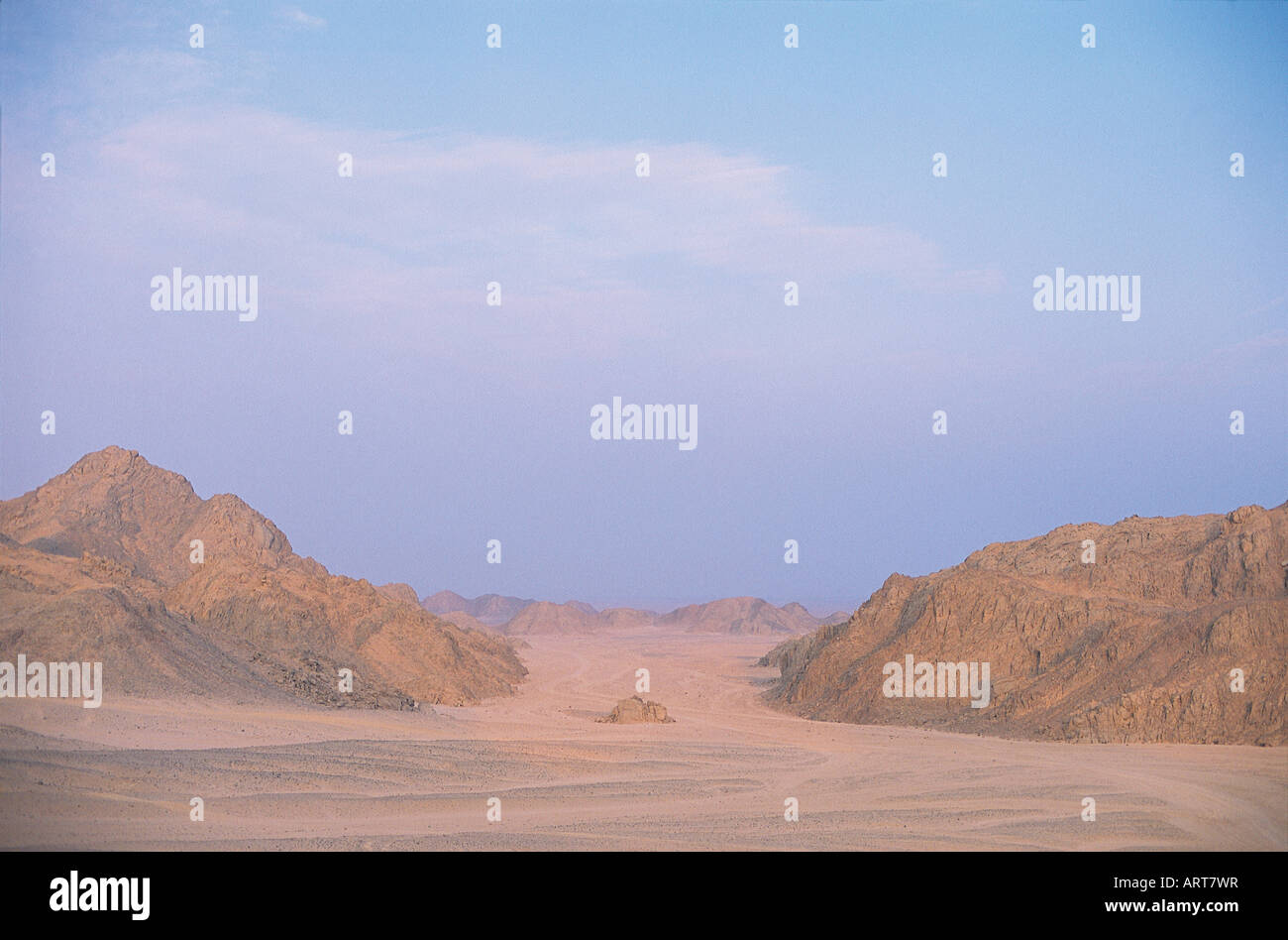 Desert in Egypt Stock Photo