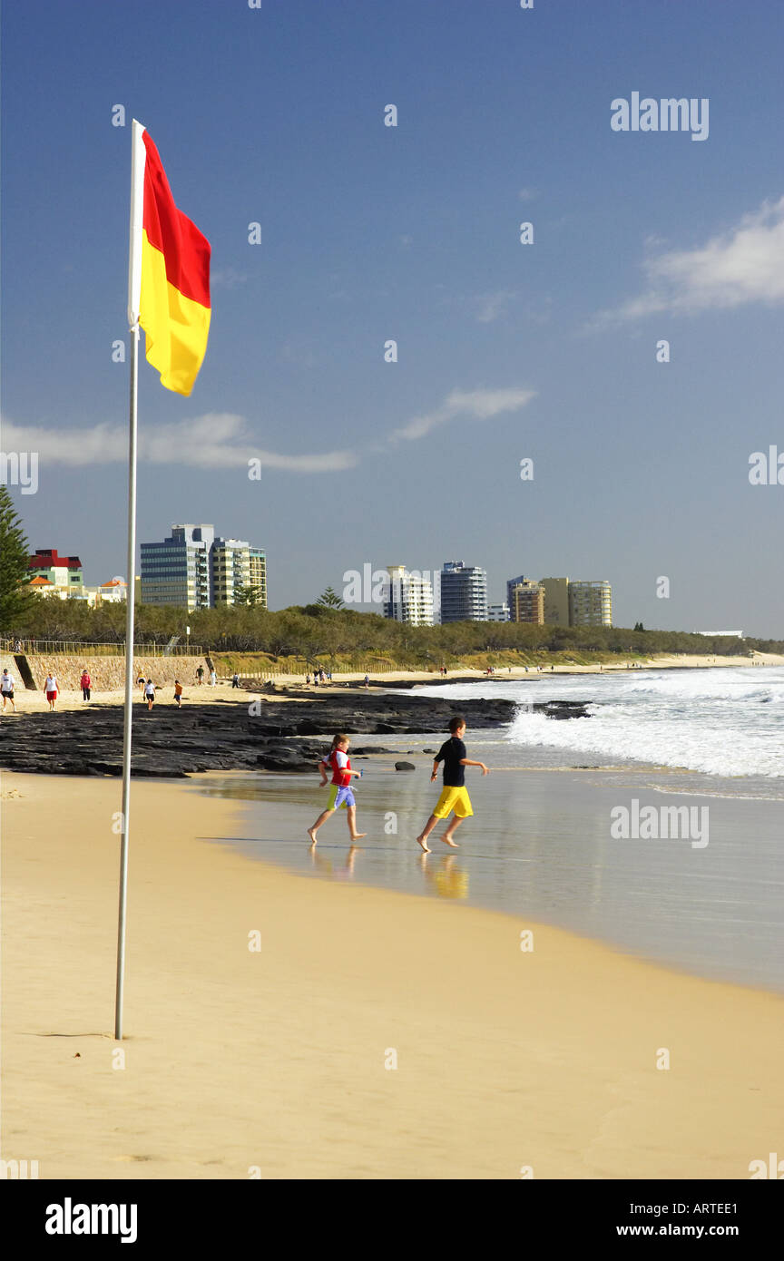 Beach Alexandra Headland Sunshine Coast Queensland Australia Stock Photo