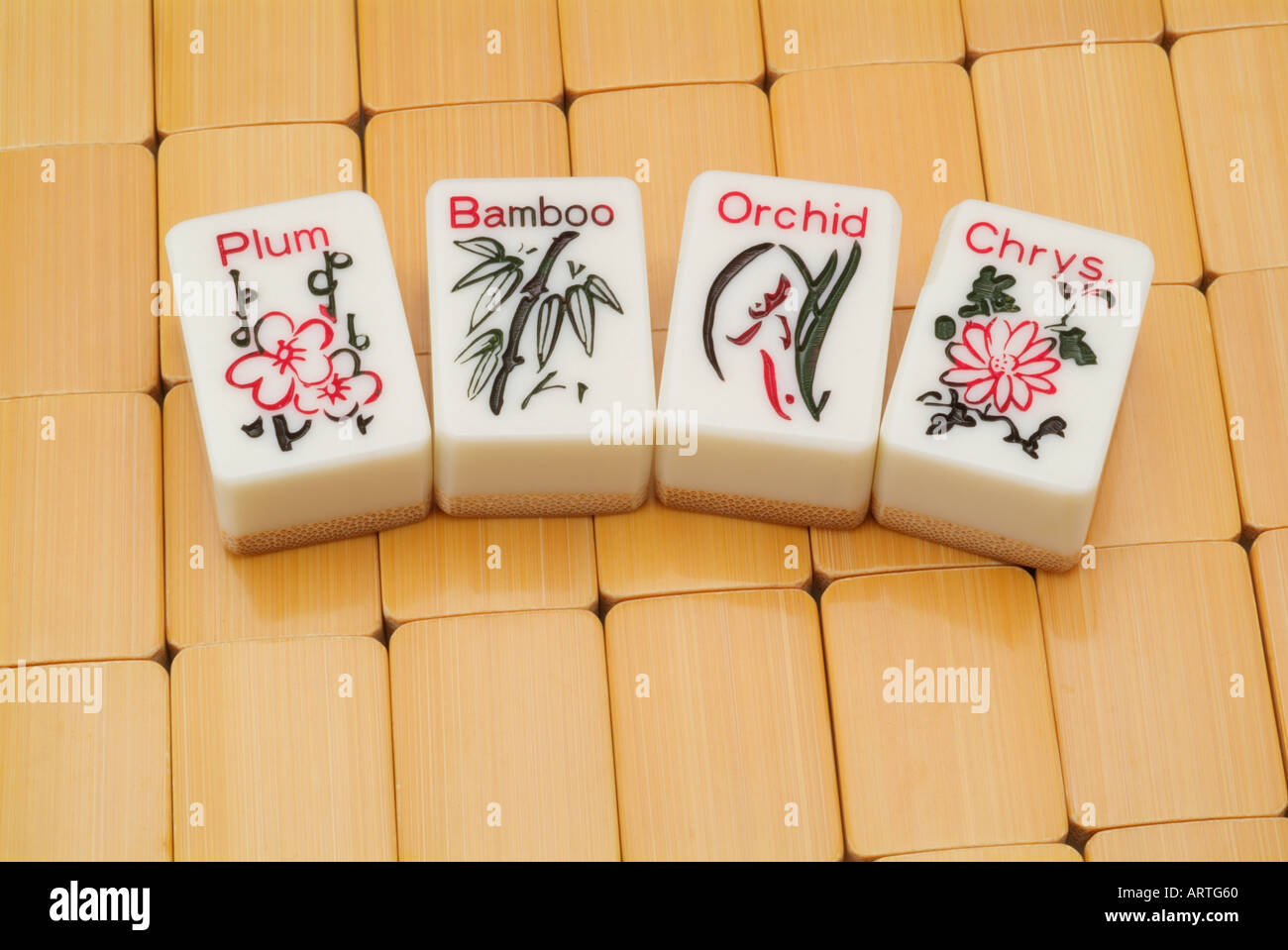 Mahjong ivory hi-res stock photography and images - Alamy