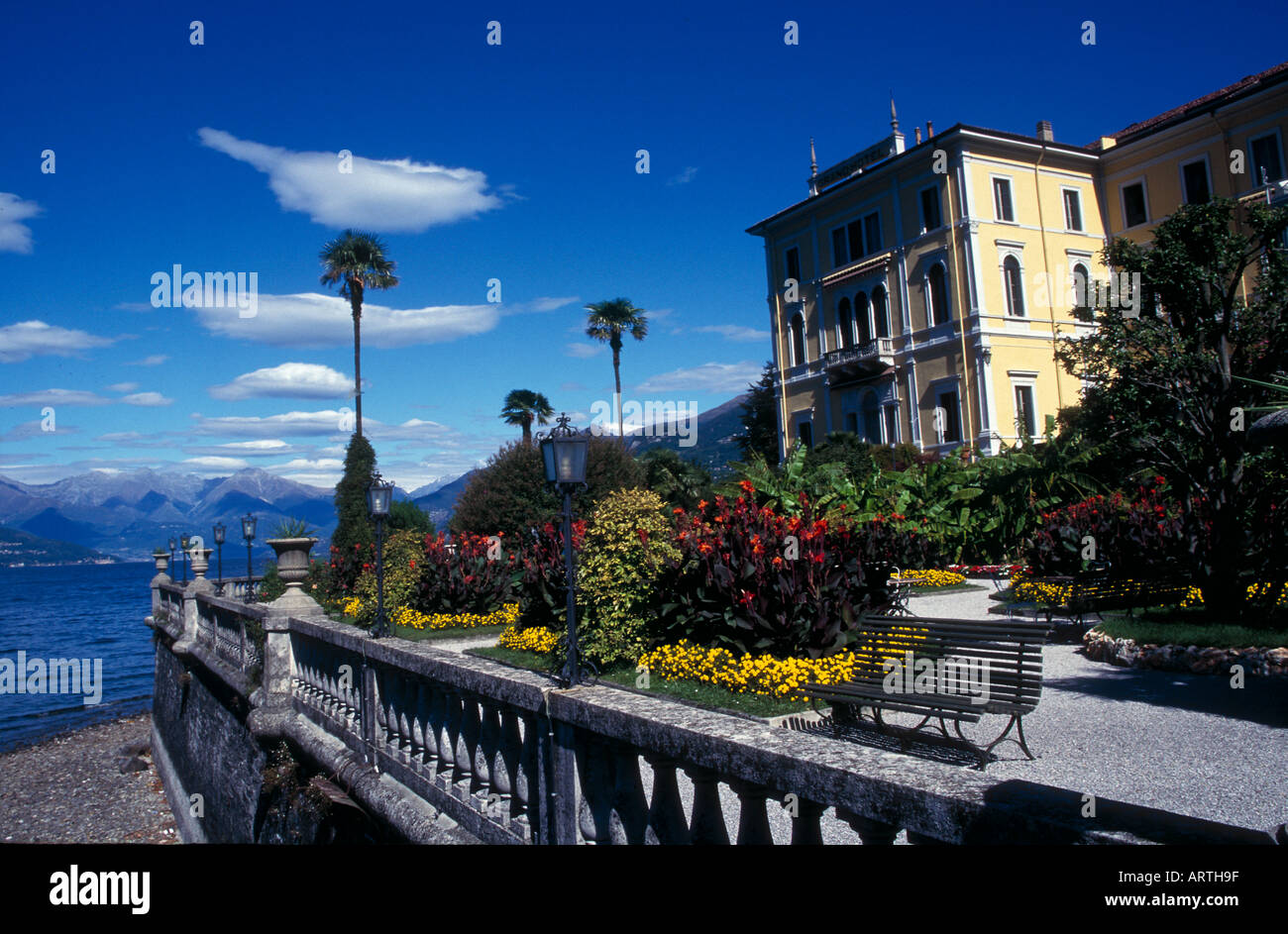 Villa Serbolloni, Bellagio, Lombardy, Italy Stock Photo