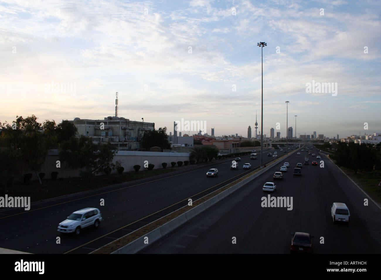 Kuwait city highway hires stock photography and images Alamy