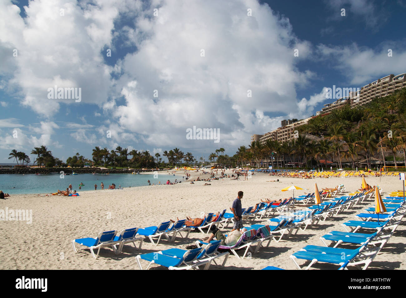 Anfi del Mar resort on Gran Canaria in the Canary islands Stock Photo -  Alamy