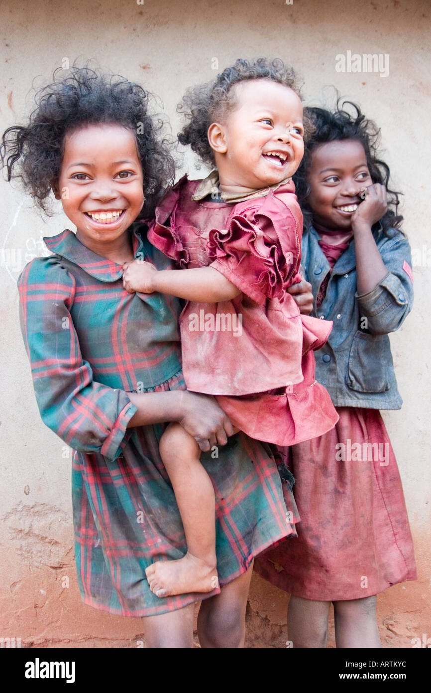 Three sisters, Ambalavao, Madagascar 2006 Stock Photo - Alamy
