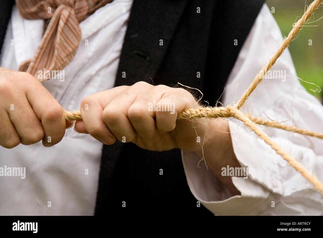 Making rope hi-res stock photography and images - Alamy