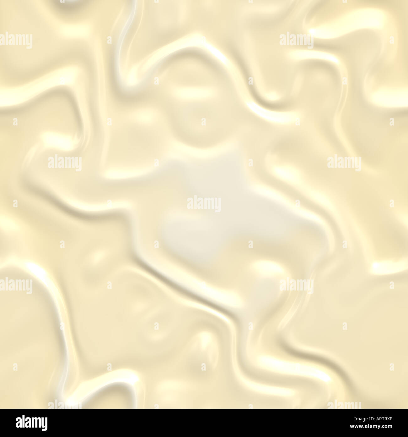 beautiful creamy white melting chocolate background image Stock Photo