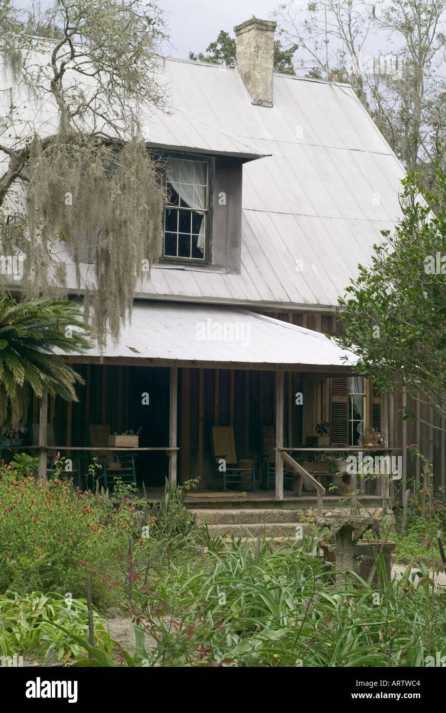 Dudley Farm Historic State Park Newberry Florida farmstead Stock Photo
