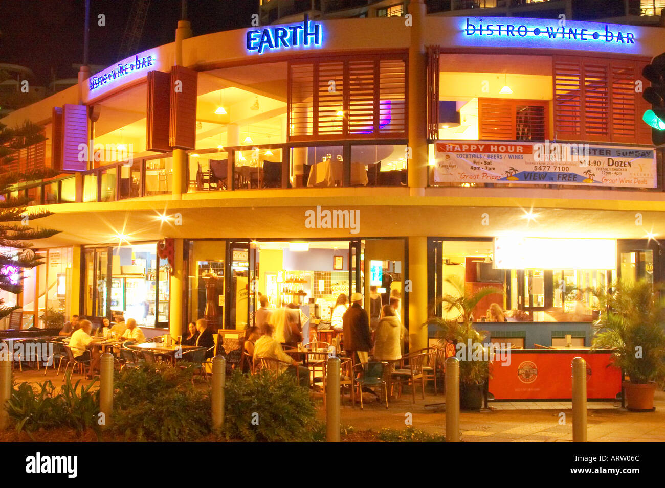 Nightlife Mooloolaba Sunshine Coast Queensland Australia Stock Photo Alamy