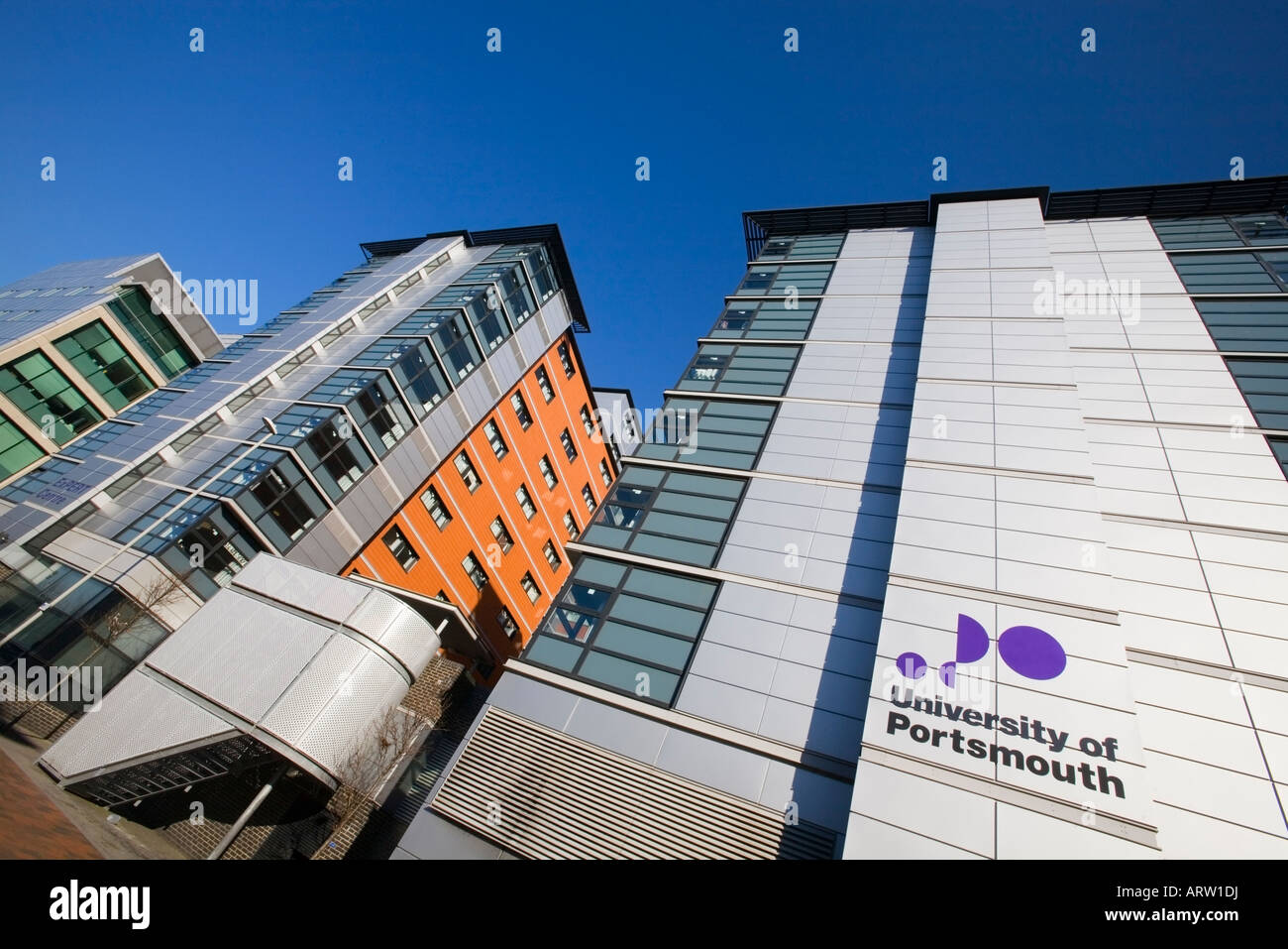 Portsmouth university building hi-res stock photography and images - Alamy