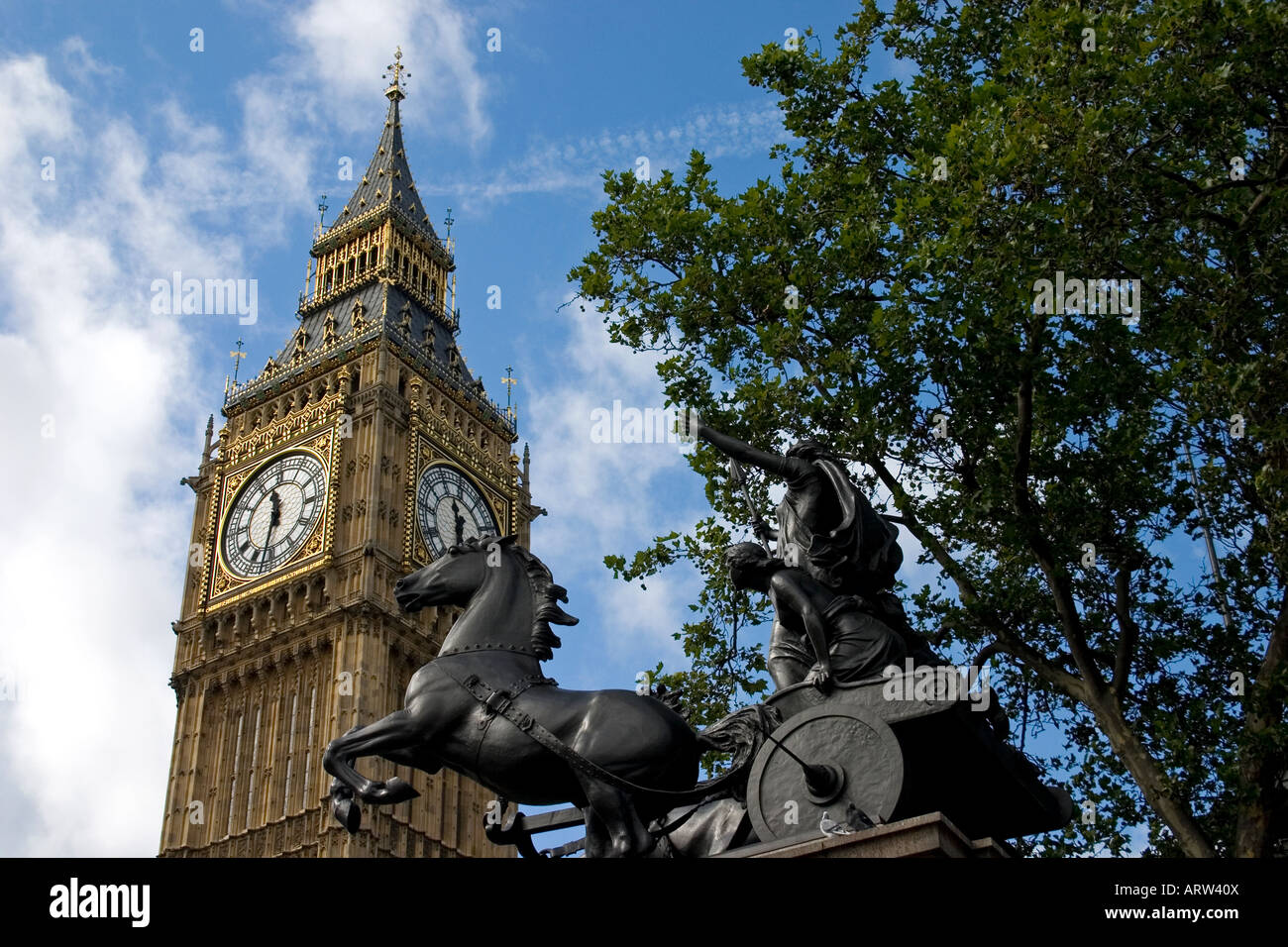 The Clock Tower at Westminster, home to Parliament's famous "Big Ben