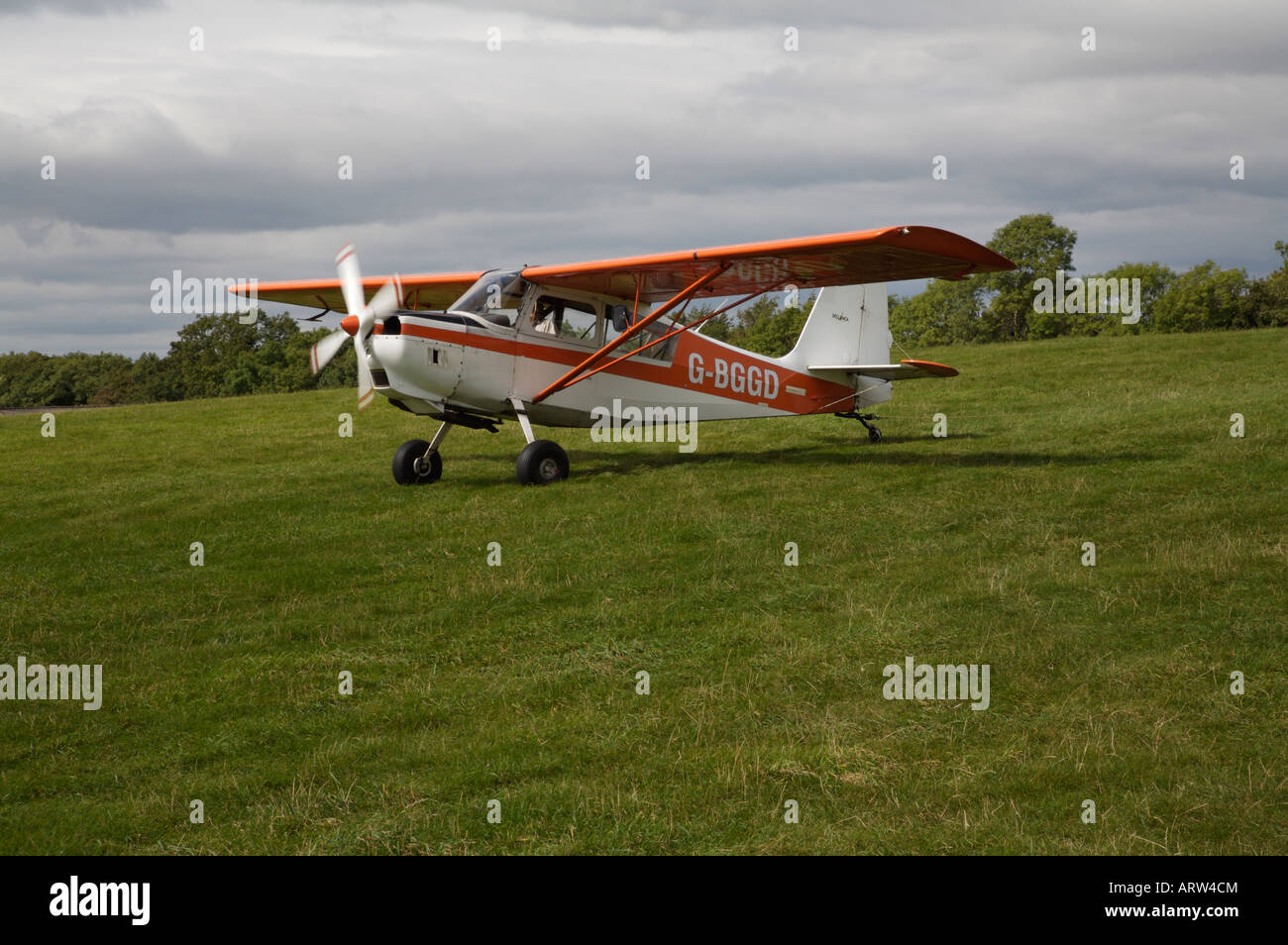 Bellanca Glider Tug at Nympsfield Gloucestershire England UK Stock ...