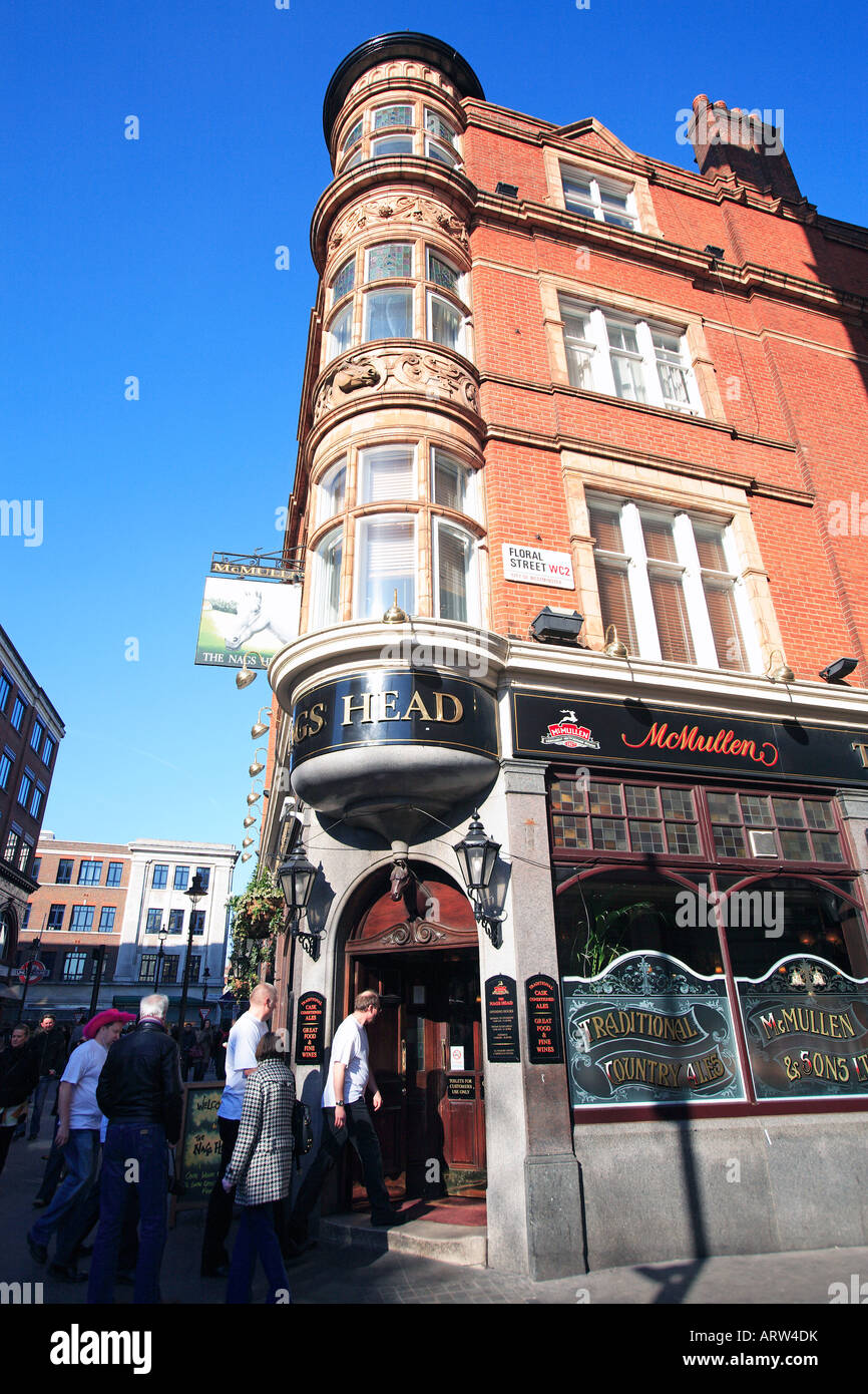 united kingdom west london covent garden the nags head public house Stock Photo