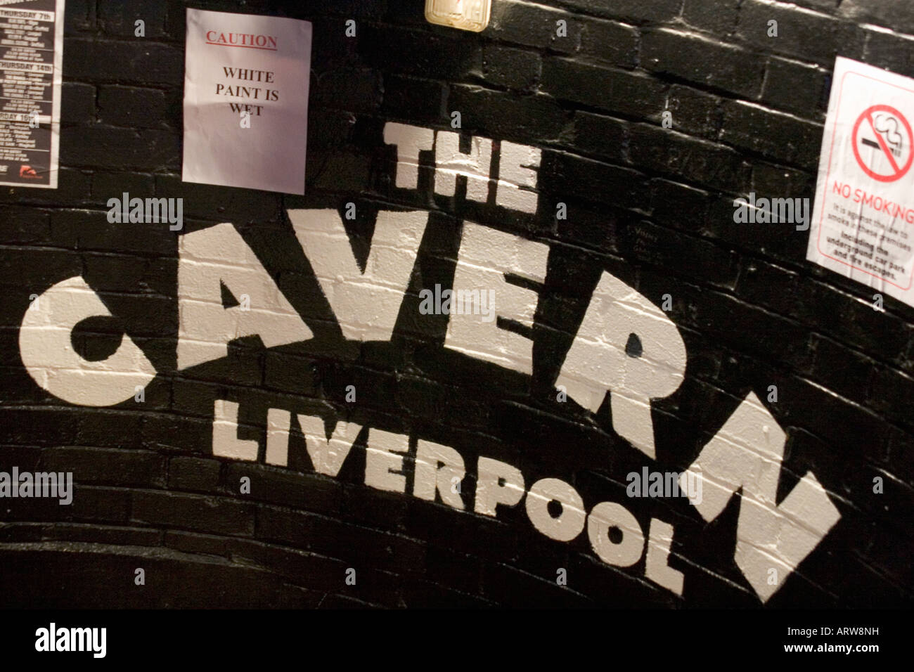 Liverpool home of The Beatles THE FAMOUS CAVERN CLUB WHERE THE BEATLES FIRST PLAYED IN LIVERPOOL Stock Photo