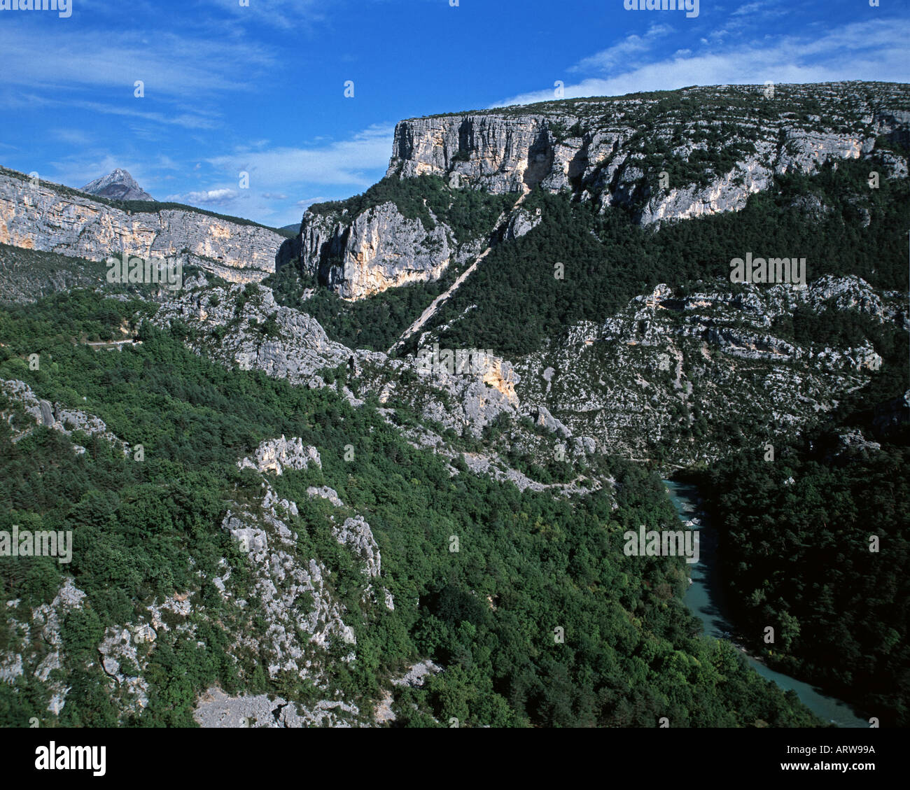 The Gorges du Verdon Stock Photo - Alamy