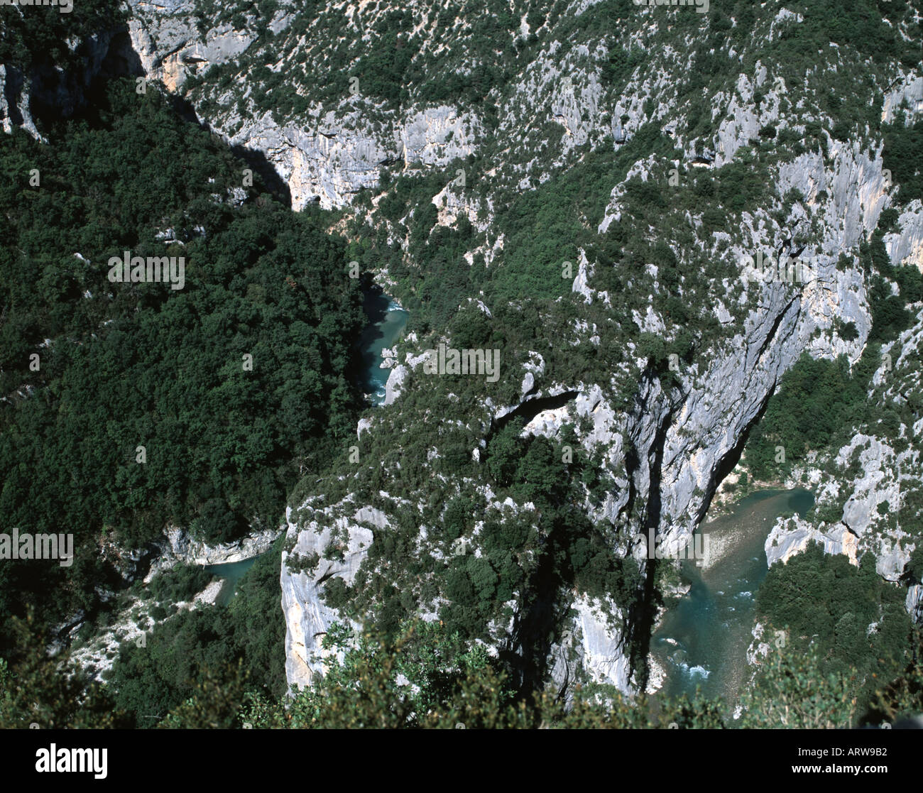 The Gorges du Verdon Stock Photo - Alamy