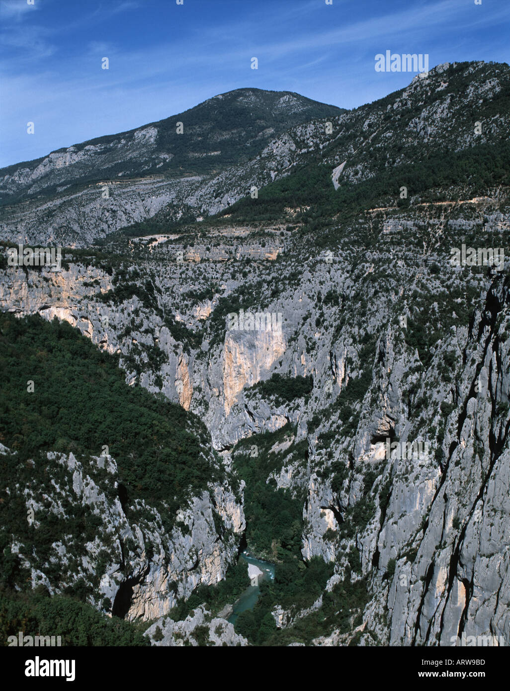 The Gorges du Verdon Stock Photo - Alamy
