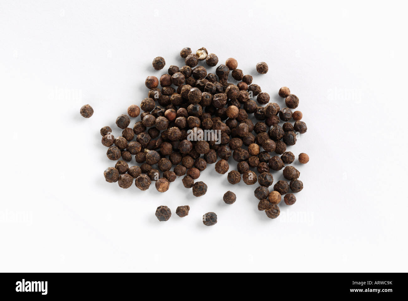 Black pepper corns Stock Photo Alamy