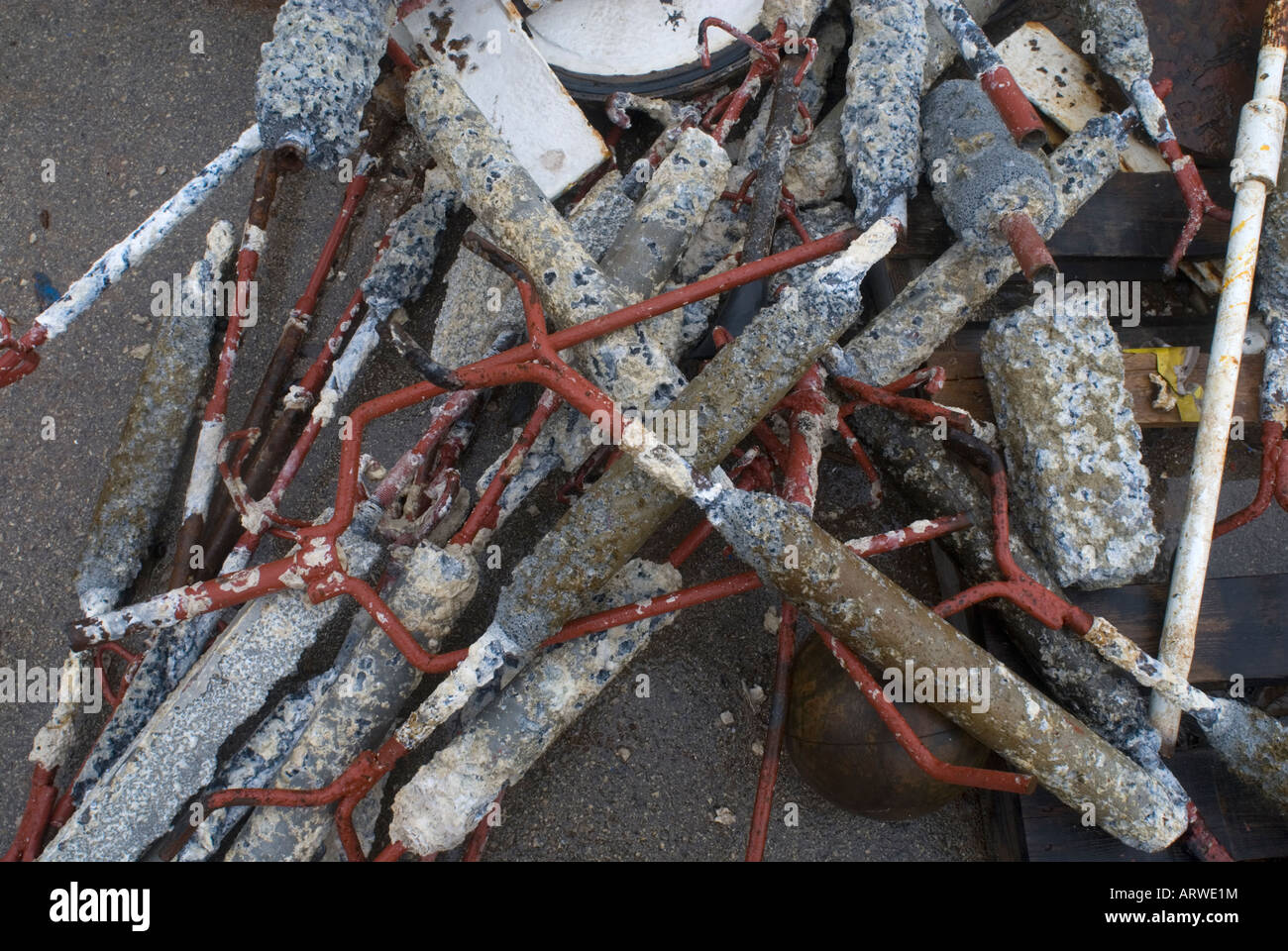 Rusted metal junk Stock Photo Alamy