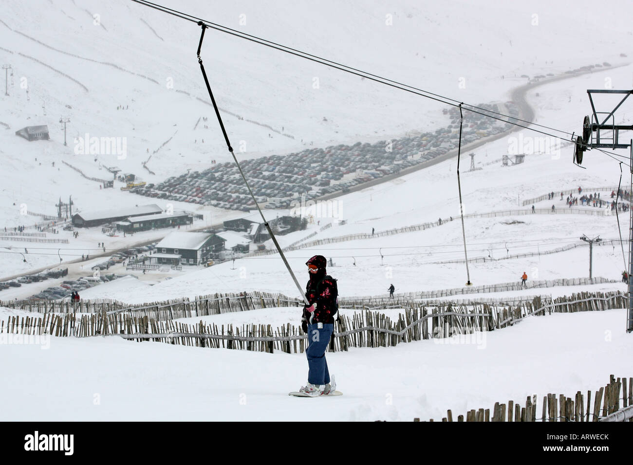 Summer Chairlift At Glenshee Ski Centre – QUVLKC