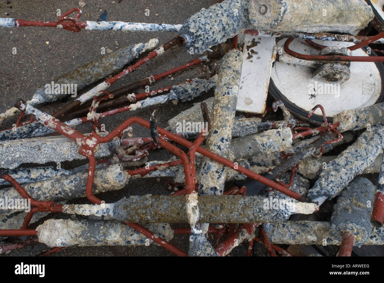Rusted metal junk Stock Photo Alamy