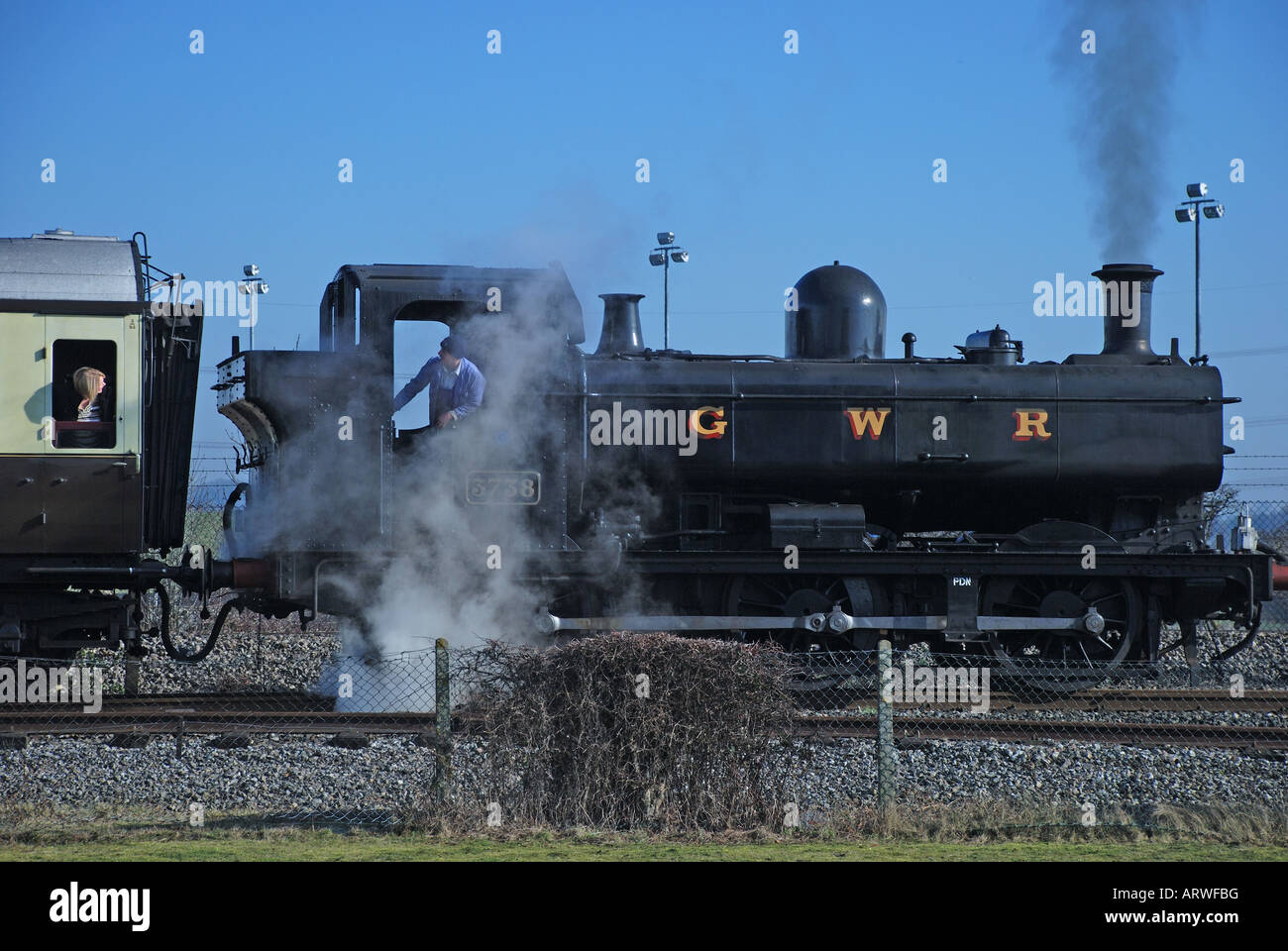 Express train steam locomotive hi-res stock photography and images - Alamy