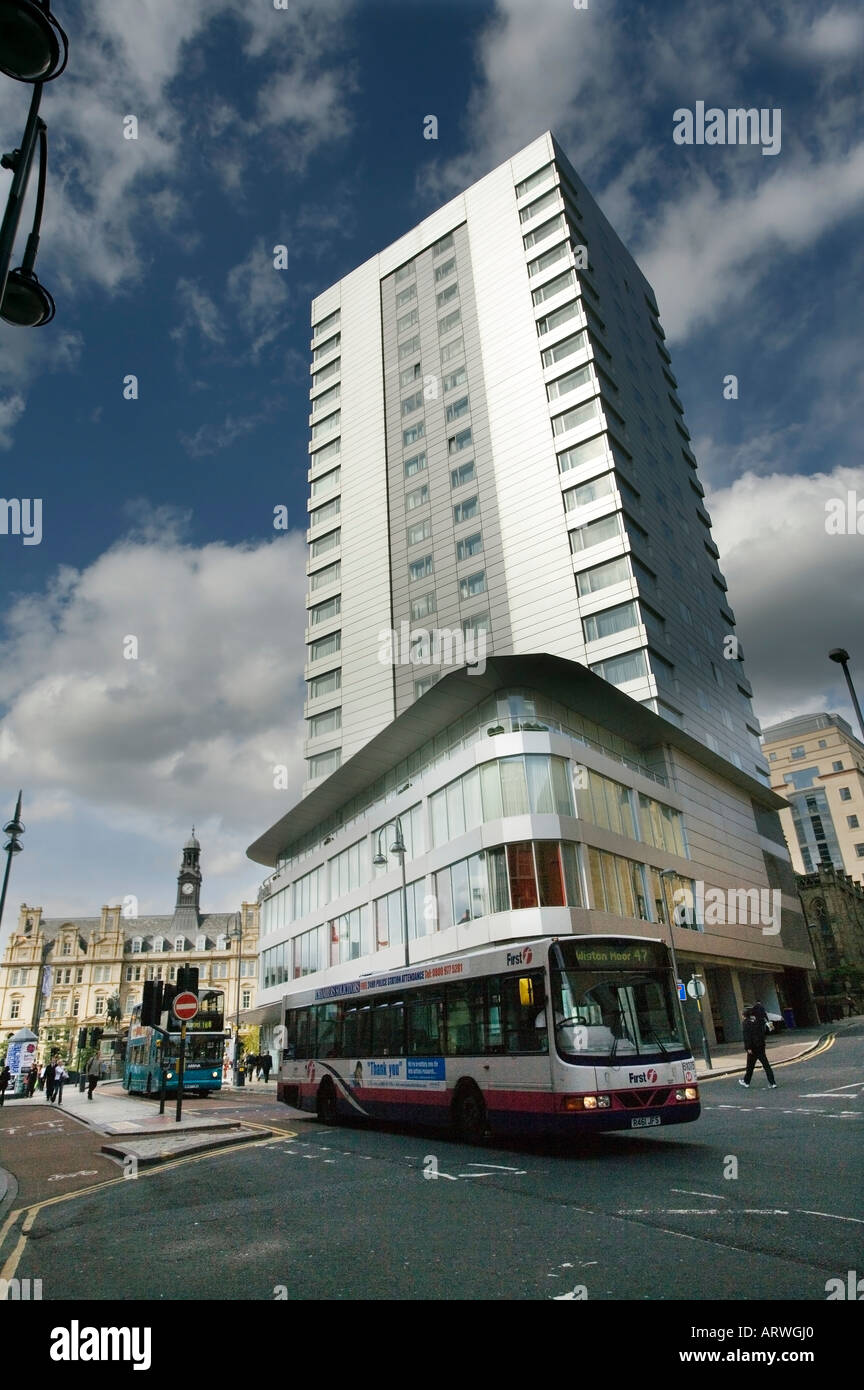 Boar Lane Leeds City Centre West Yorkshire England Stock Photo Alamy