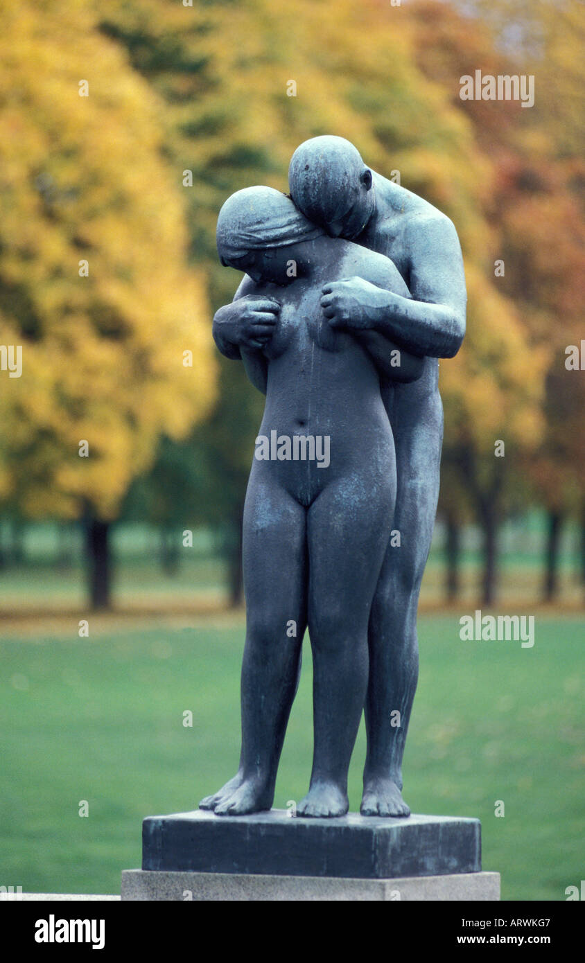 Oslo Vigeland park sculptures by sculptor Gustav Vigeland Stock Photo Alamy