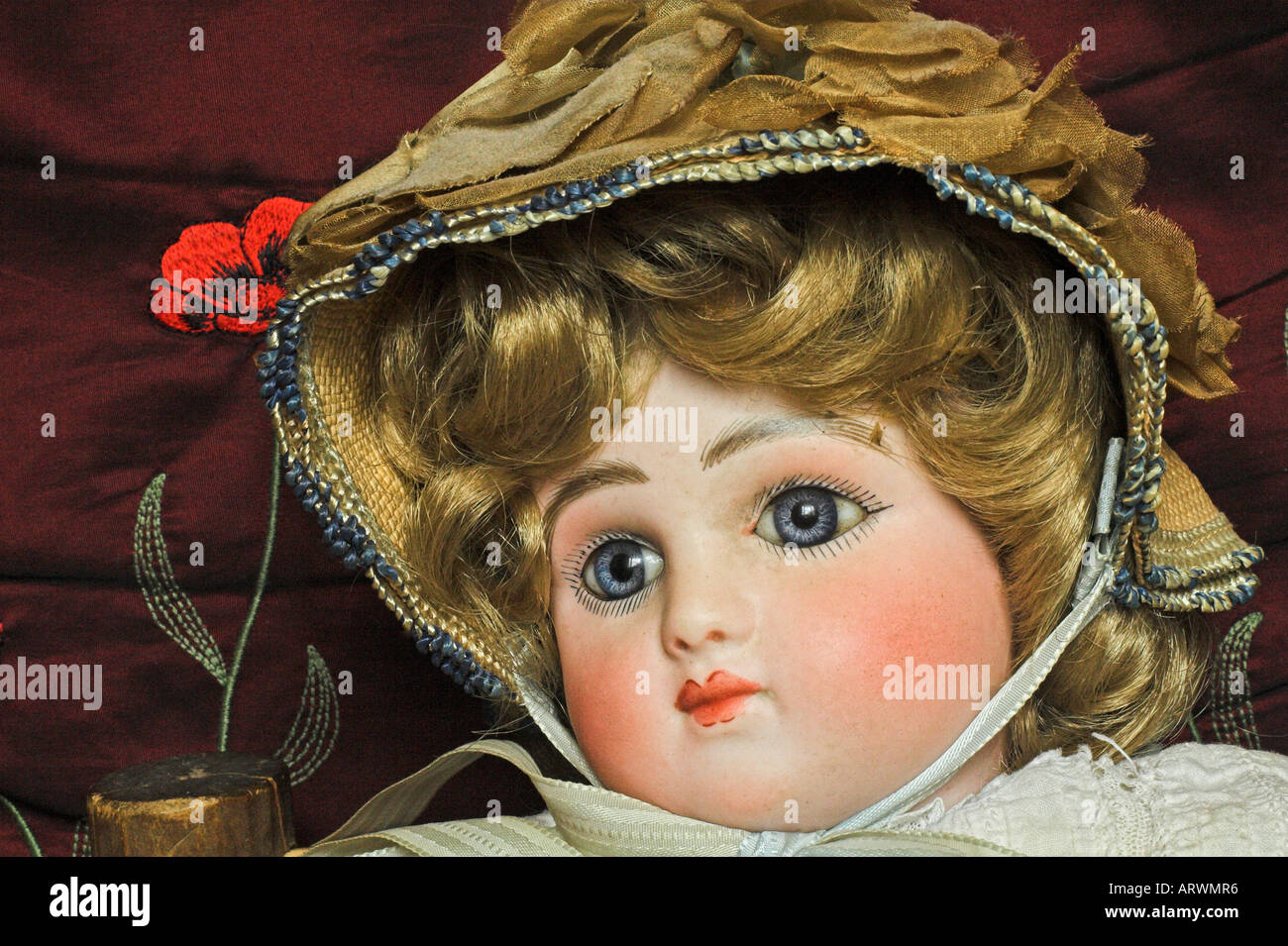 An artfully displayed collection of antique china [bisque] doll parts Stock  Photo - Alamy