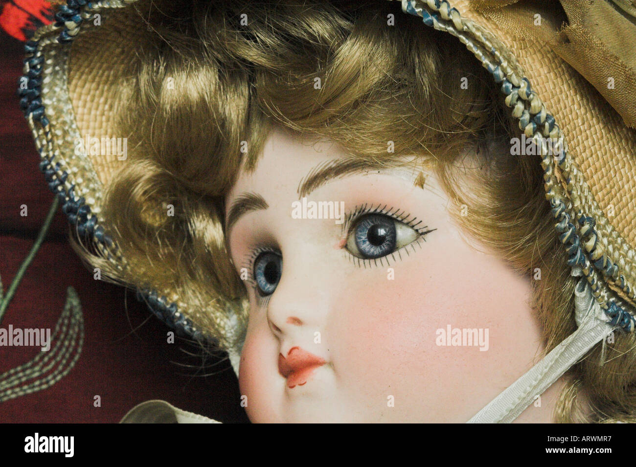 Bisque doll (Porcelain doll Stock Photo - Alamy