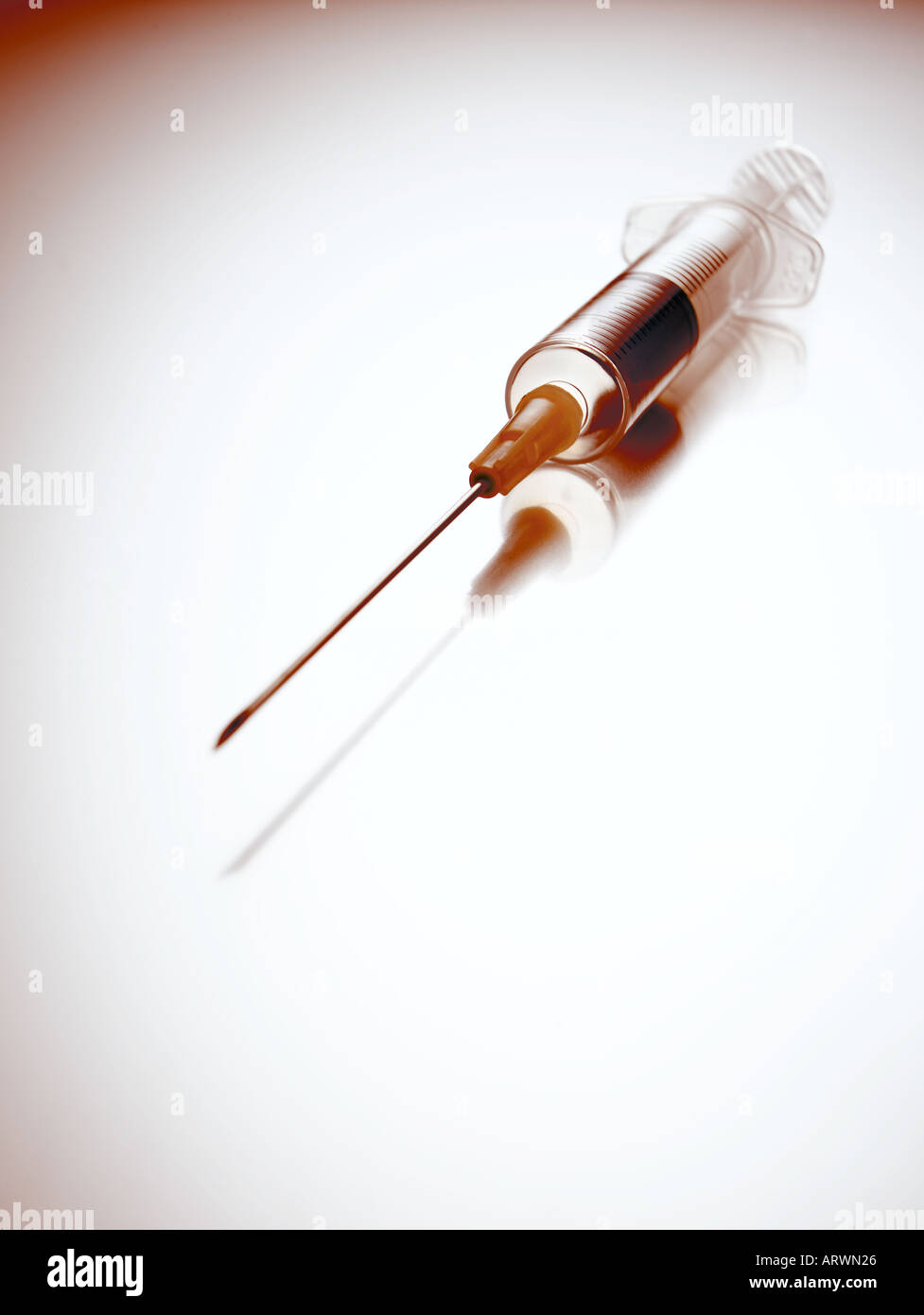 hypodermic syringe Stock Photo