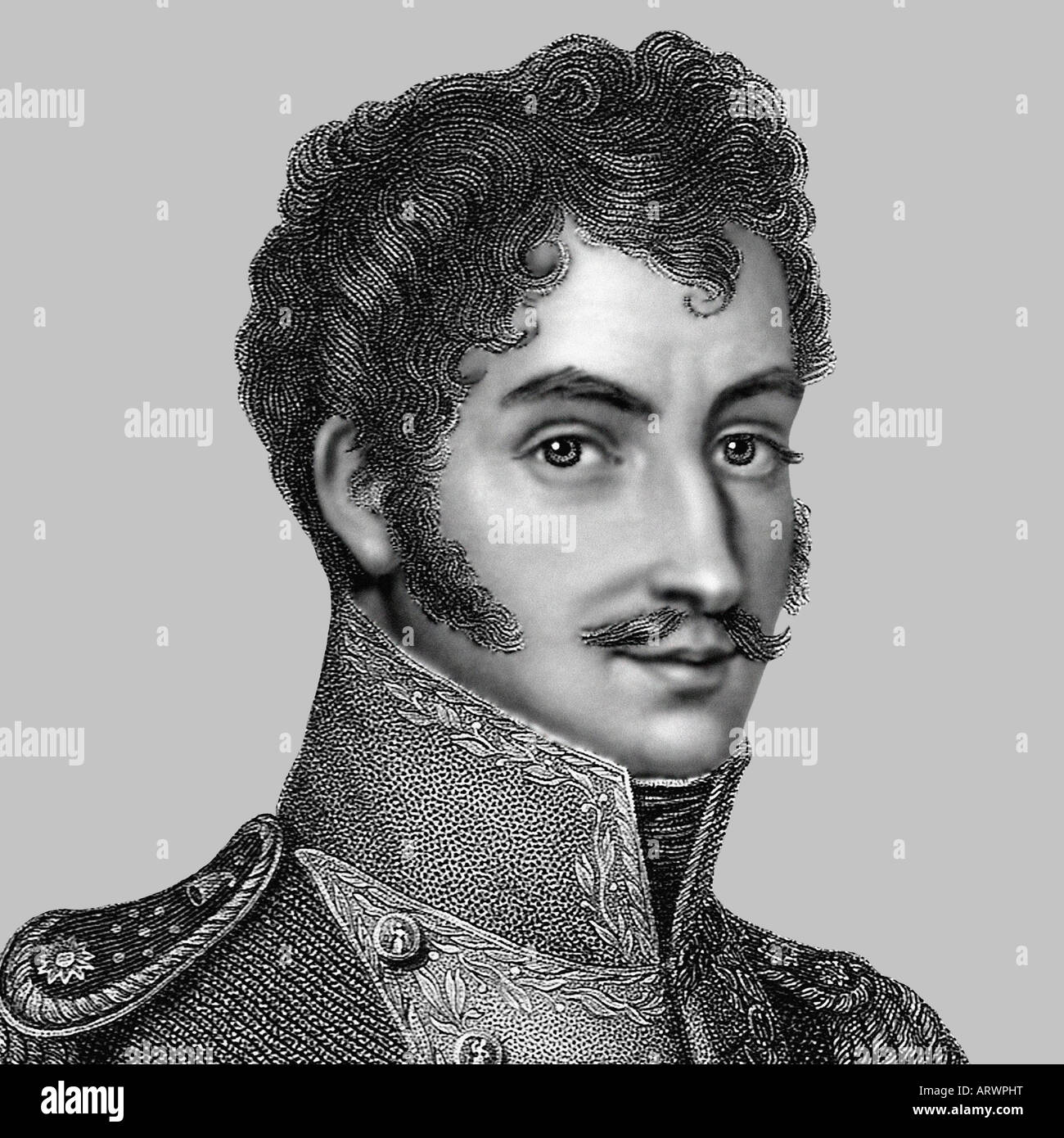 Simón Bolívar 1783 1830 South American Revolutionary Leader Statesman Stock Photo