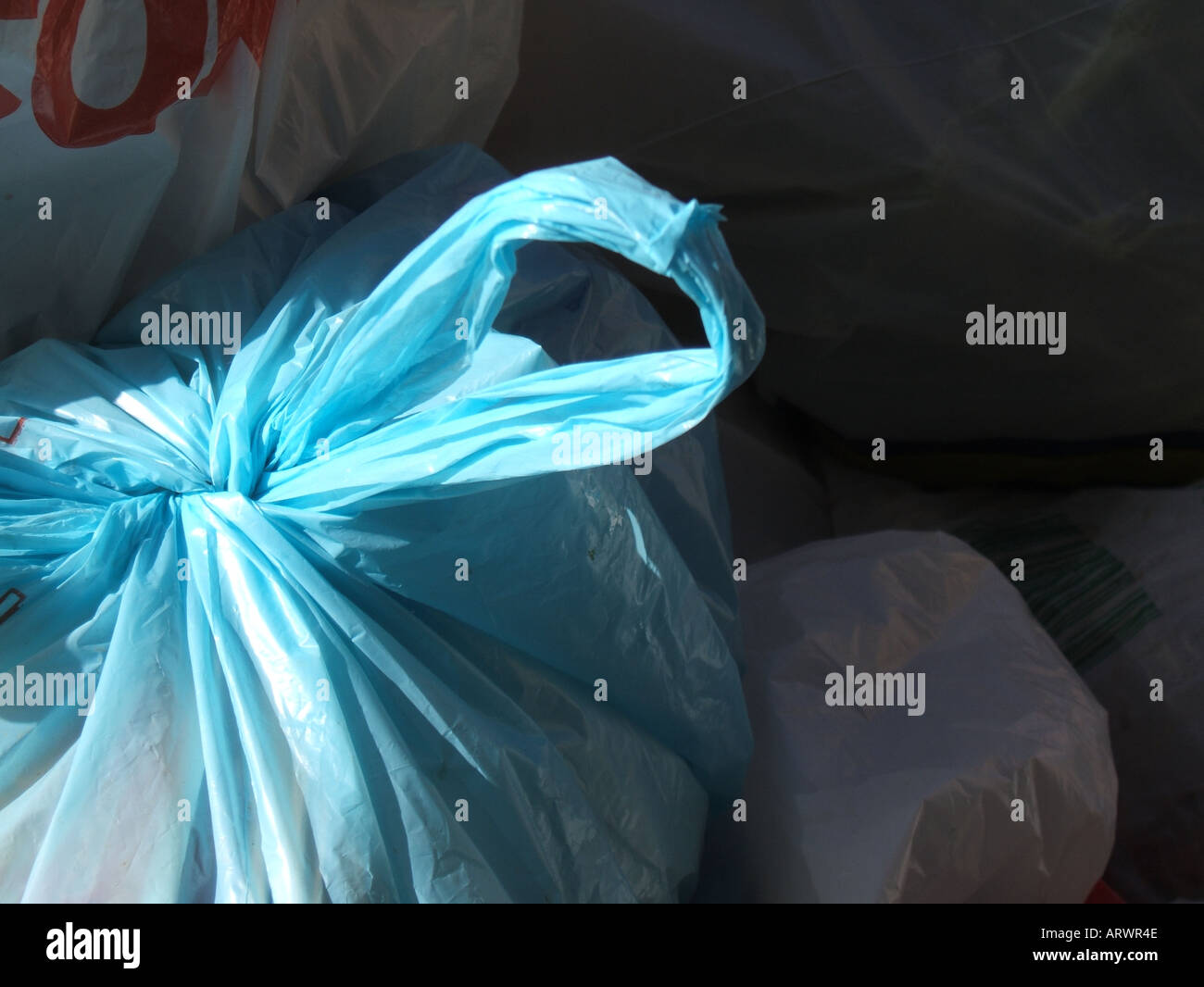 closed rubbish bag Stock Photo Alamy