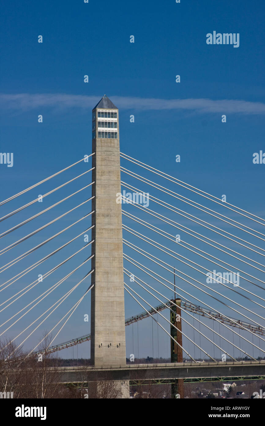 Observation tower of the Penobscot Narrows Bridge, Bucksport Maine