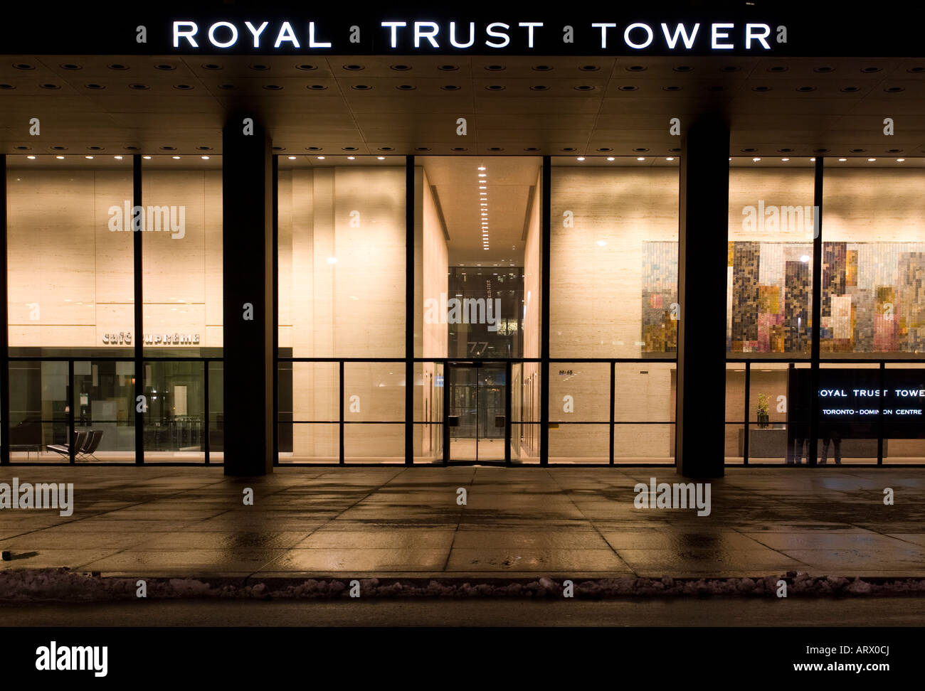 Royal Trust Tower - Toronto - Canada Stock Photo