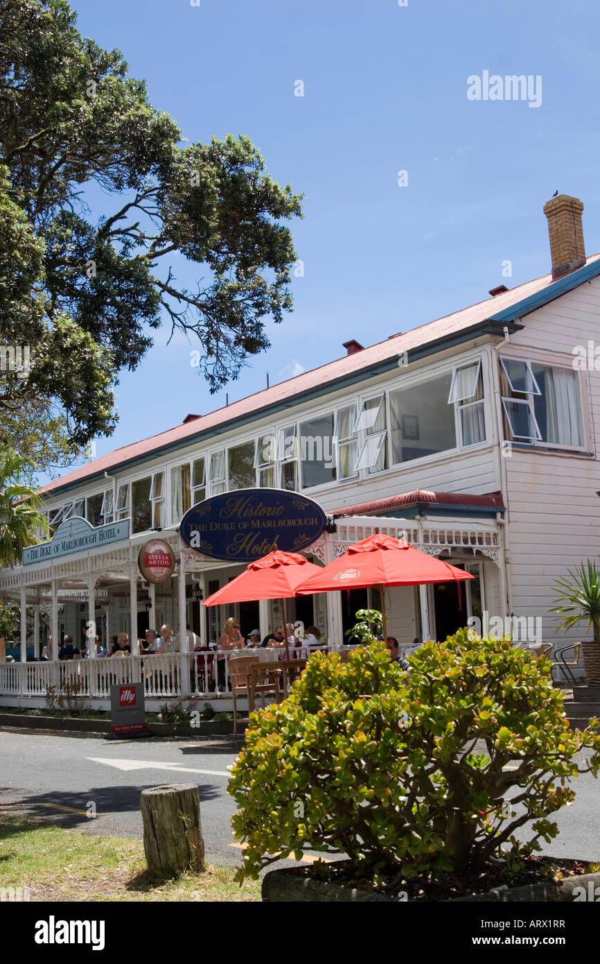 The Duke of Marlborough Hotel, Russell Stock Photo Alamy