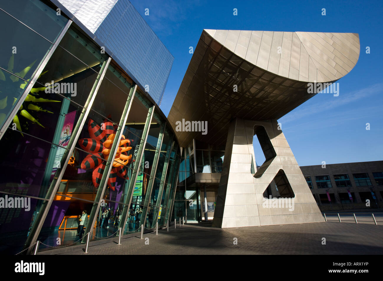 The Lowery Centre in Salford Quays Manchester in England Stock Photo