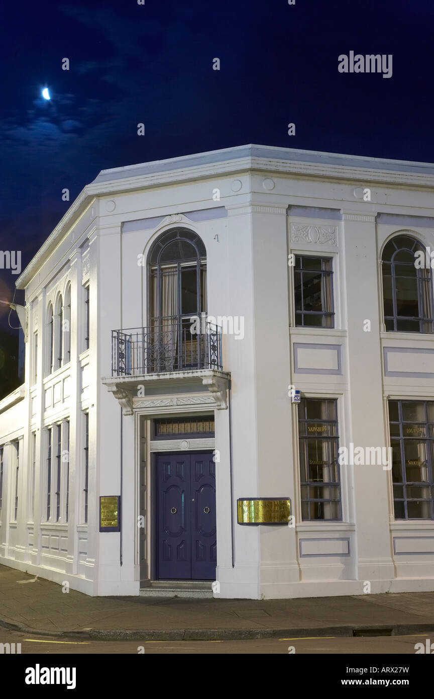 Art Deco Building Napier Hawkes Bay North Island New Zealand Stock