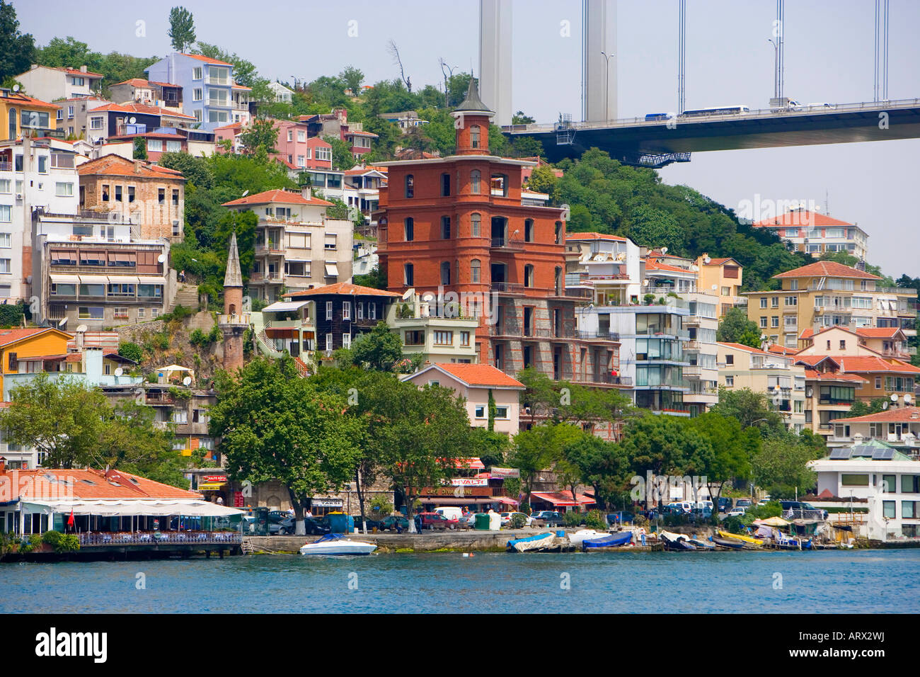 Istanbul along the Bosporus, Turkey Stock Photo