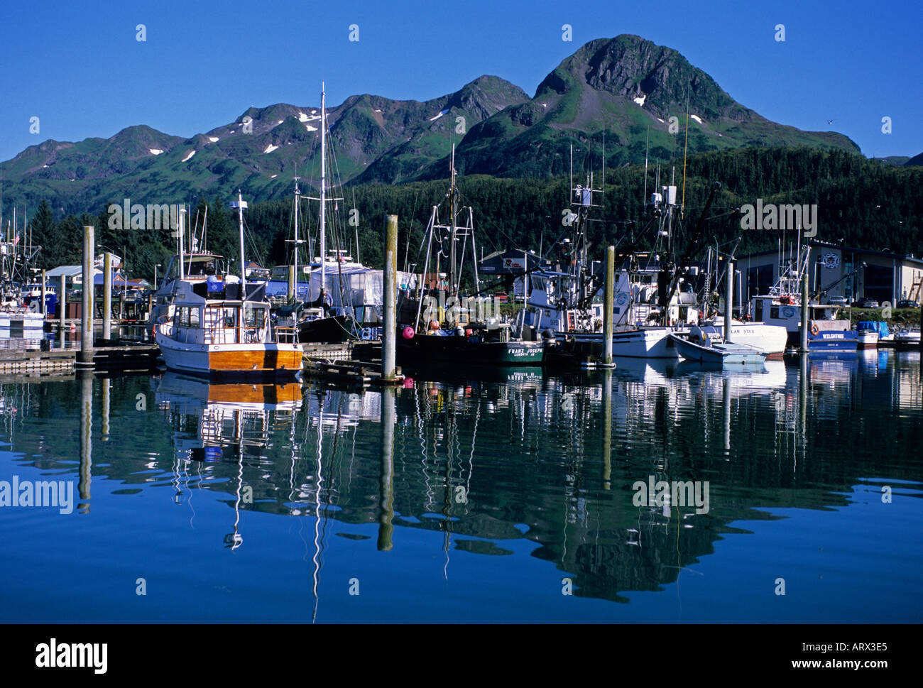 Cordova boat harbor alaska usa hires stock photography and images Alamy