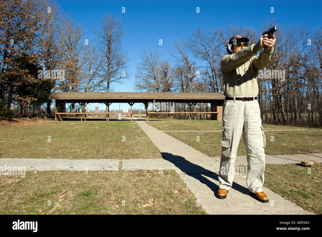 Target Shooting Range Stock Photos & Target Shooting Range Stock Images