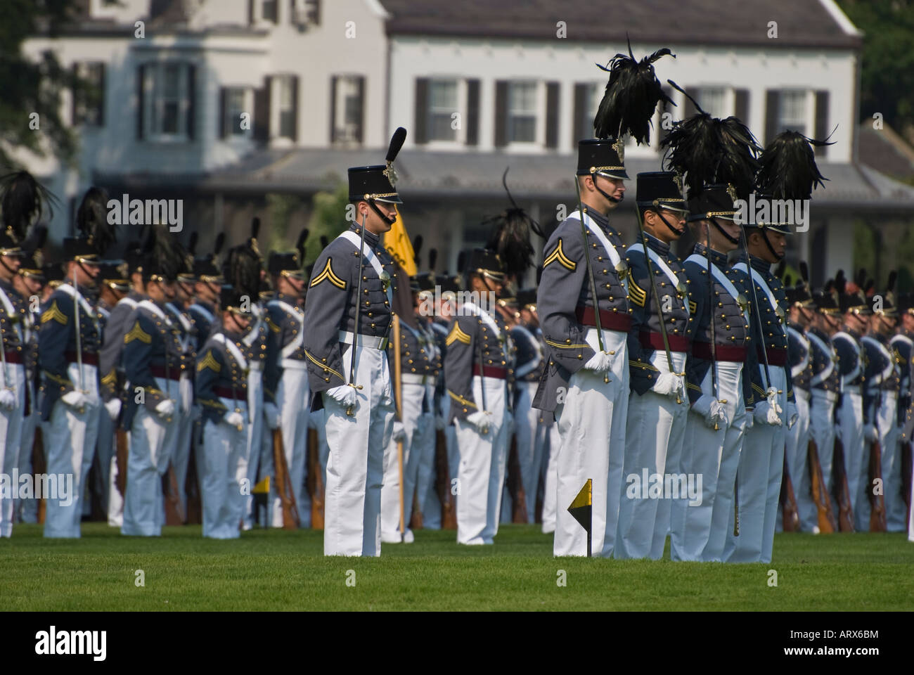 West Point Military Parade Stock Photo Alamy
