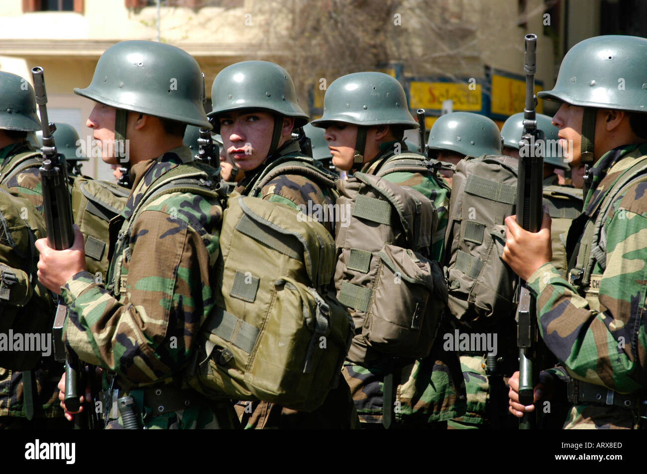 Chilean store army helmet