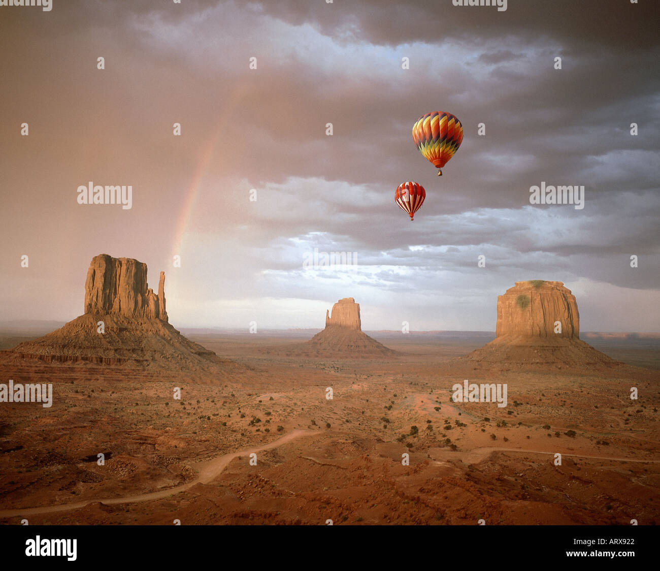 USA - ARIZONA: Monument Valley Navajo Tribal Park Stock Photo