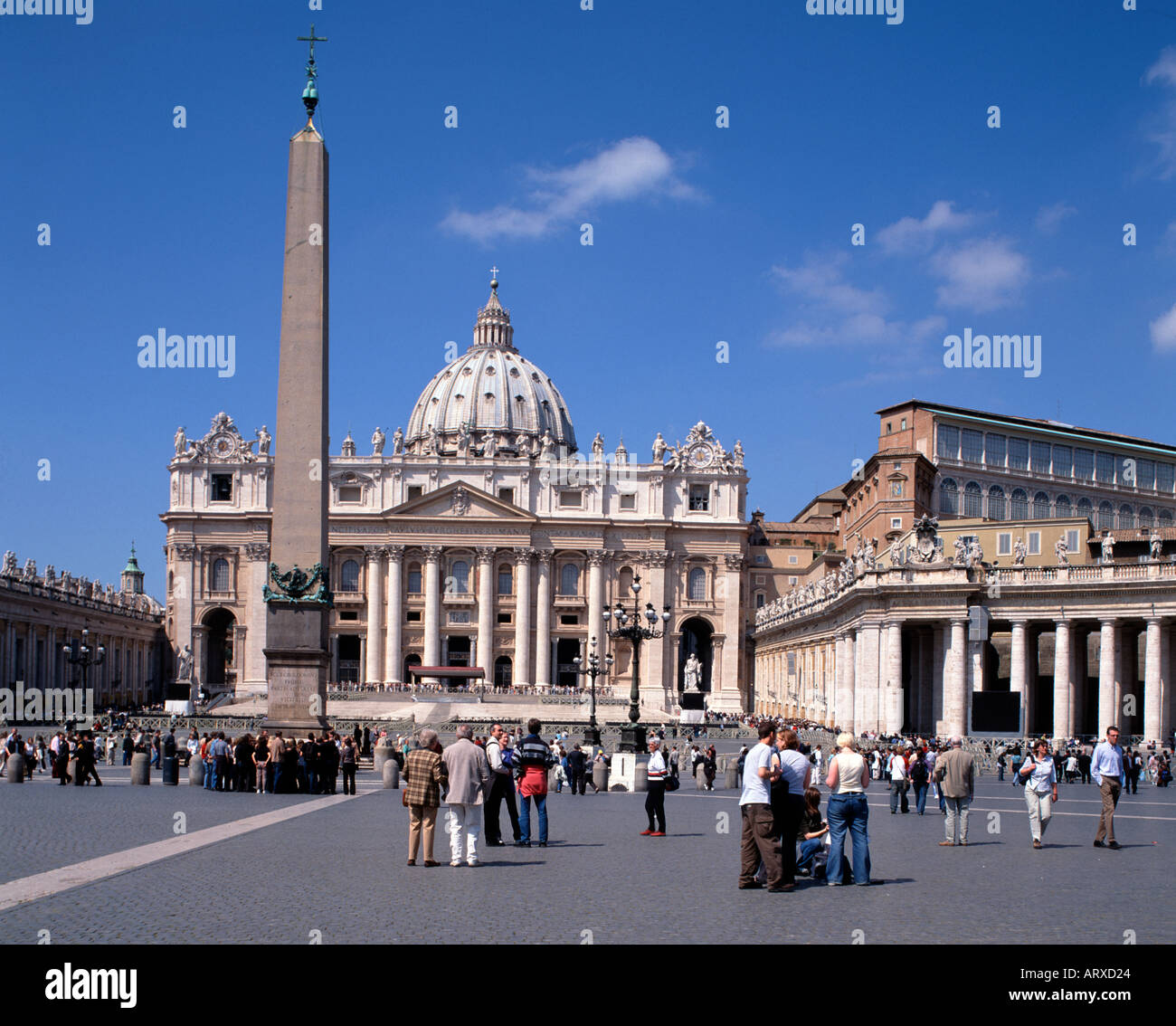 Peter Square St Peters Square, Rome, Lazio, Italy Stock Photo - Alamy