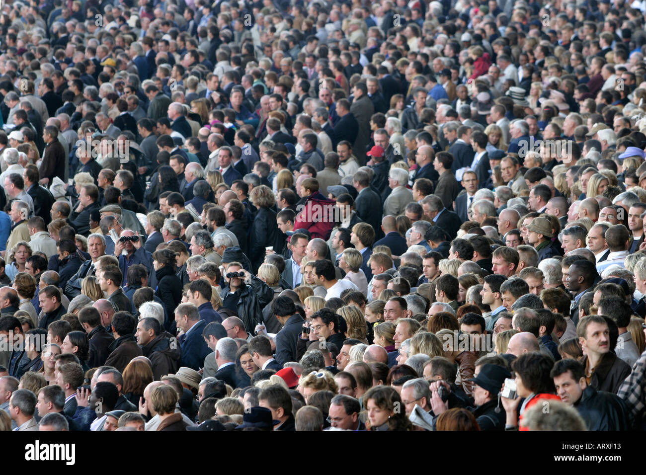 Claustrophobic crowd of people hires stock photography and images Alamy