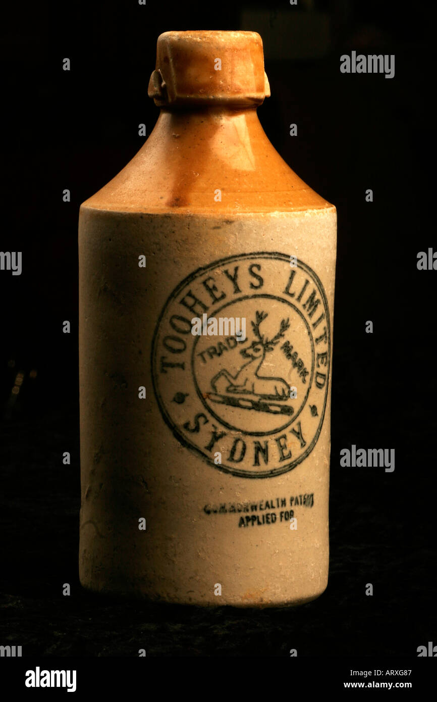 Ceramic clay beer container Stock Photo Alamy