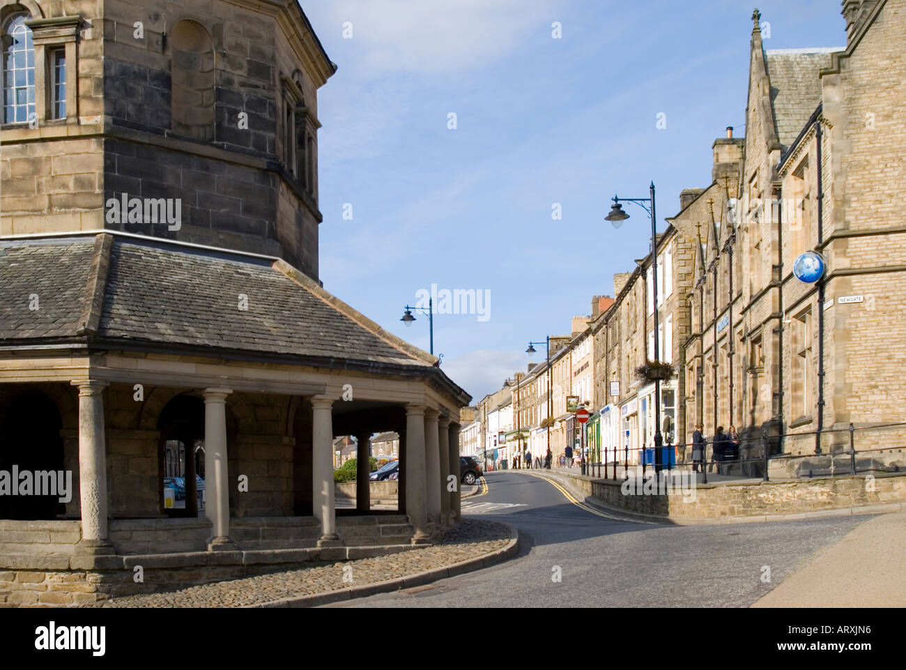 Barnard Castle County Durham UK Stock Photo Alamy