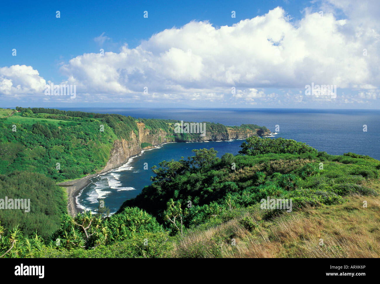 Pololu Valley, North Kohala, Big Island Stock Photo Alamy