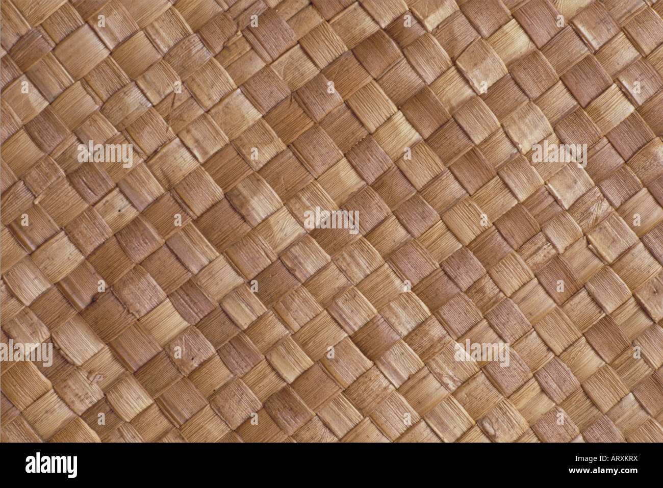 Lauhala mat, close up Stock Photo