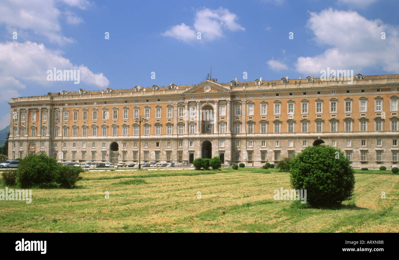 Italy. Caserta. La Reggia palace Stock Photo